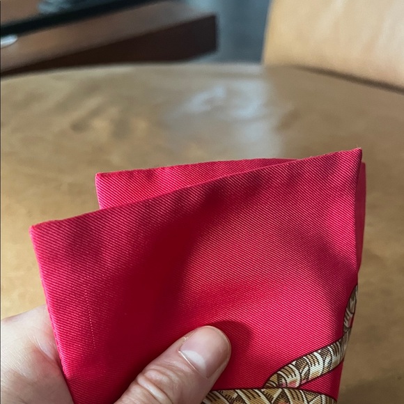 Hermes Colorful Fish Silk Scarf - Picture 6 of 12